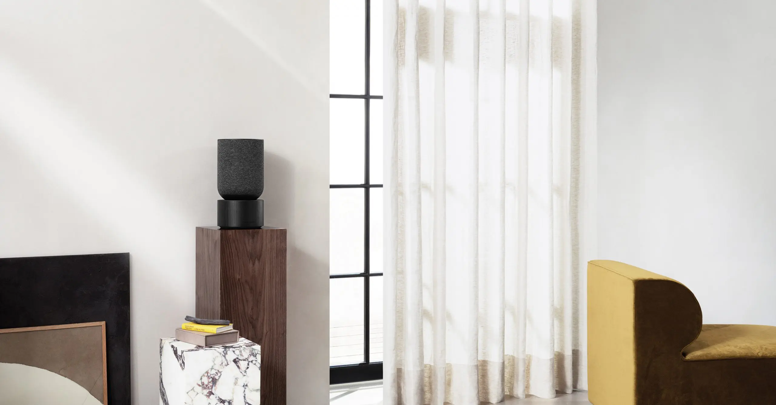 BEOSOUND BALANCE is a compact yet powerful speaker for luxury Danish consumer electronics brand Bang & Olufsen, designed and engineered by leading industrial design studio LAYER.