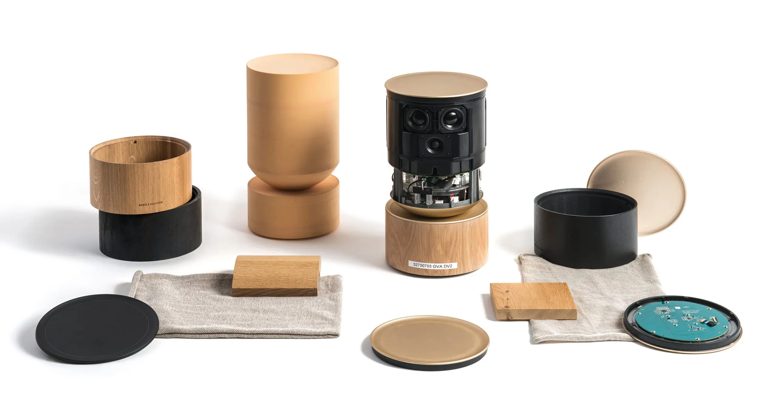 BEOSOUND BALANCE is a compact yet powerful speaker for luxury Danish consumer electronics brand Bang & Olufsen, designed and engineered by leading industrial design studio LAYER.