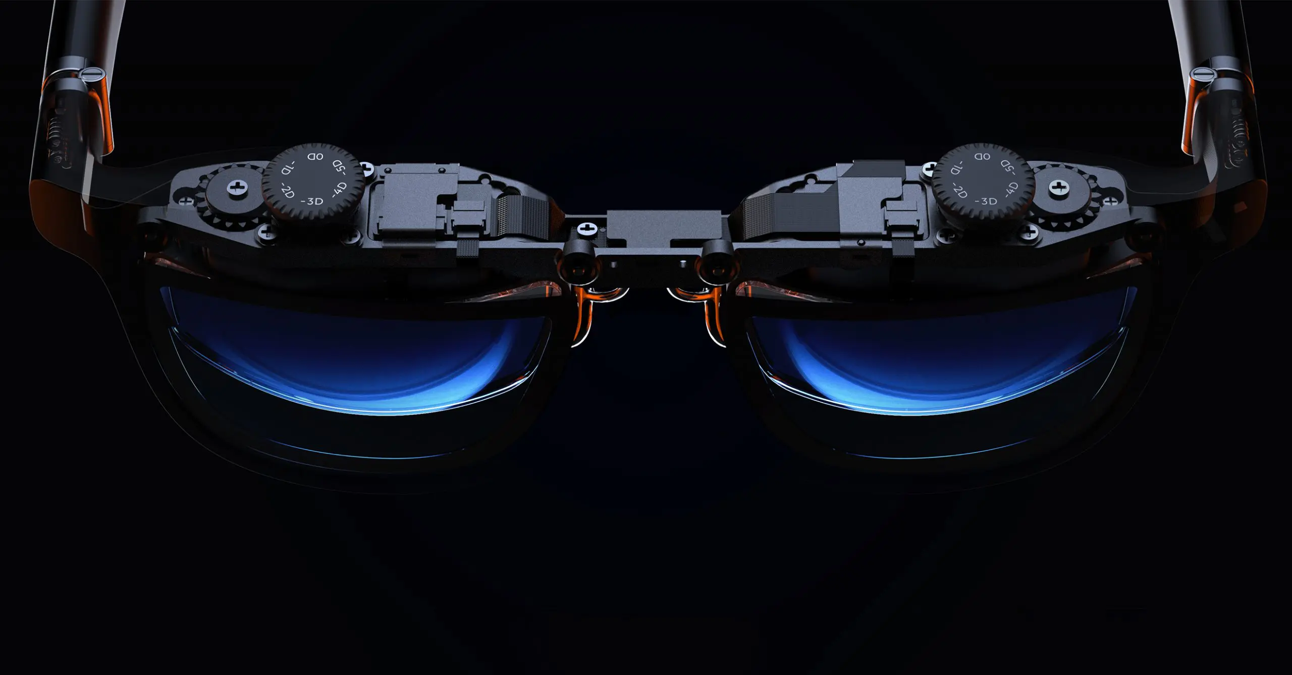 Viture One. Lifestyle-driven smart AR glasses display for immersive entertainment. Designed and engineered by leading industrial design consultancy LAYER.