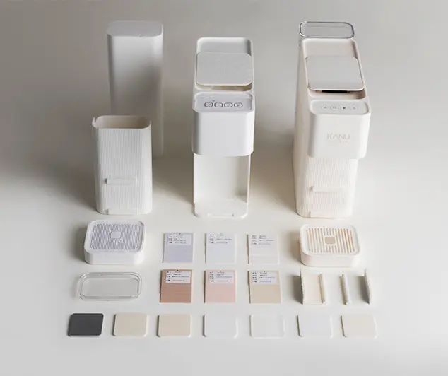 LAYER's leading industrial design expertise takes product through to manufacture. Design for manufacture process for Kanu, by LAYER.