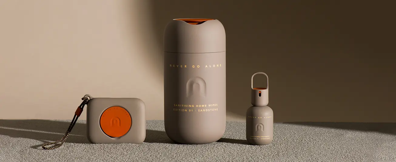 LAYER crafts thoughtful new identities, and reimagines well-loved brands by developing the graphic identity, product, and packaging. LAYER worked with Never Go Alone, a brand fuelled by the unprecedented changes that occurred in 2020 and an ambition to disrupt the wellness space.